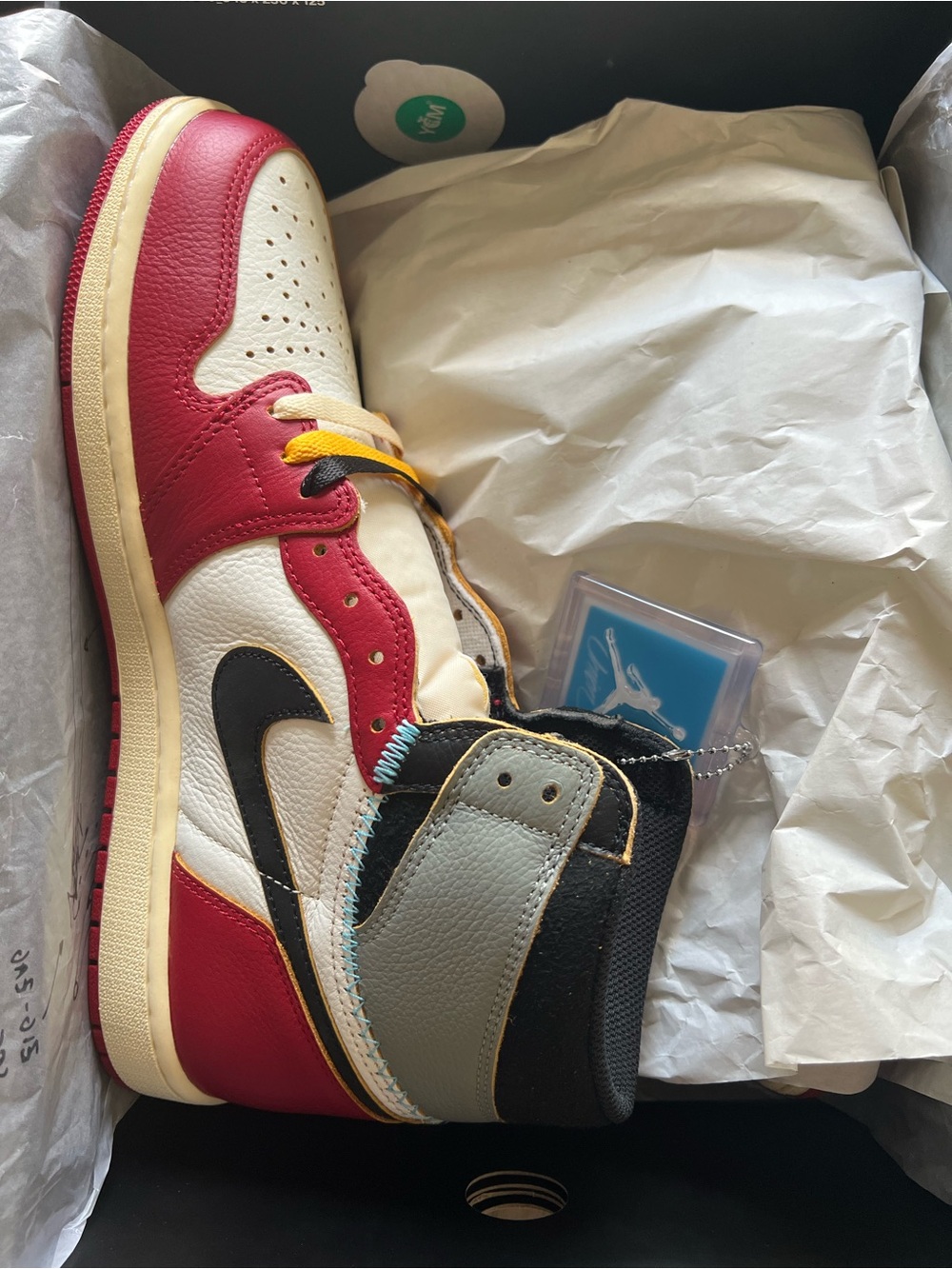 Air Jordan 1 retro union Chicago shoe